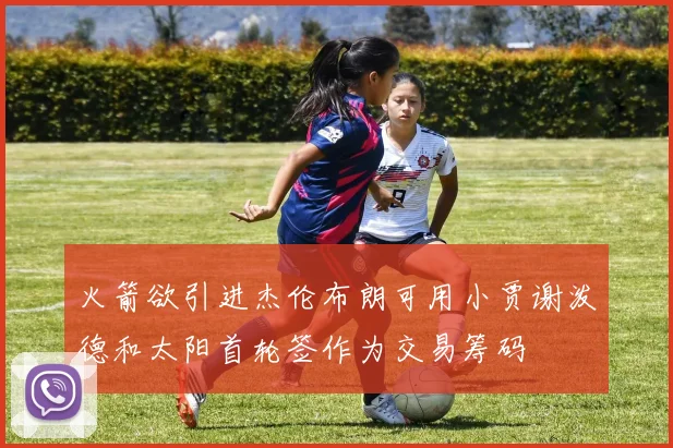 火箭欲引进杰伦布朗可用小贾谢泼德和太阳首轮签作为交易筹码